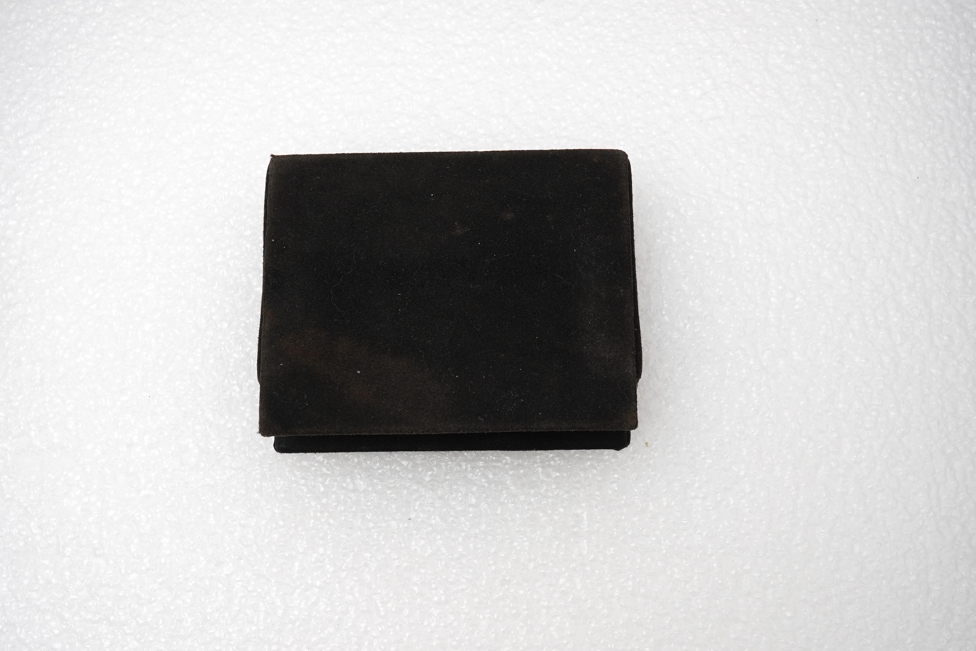 Boucheron, a silver gilt and ruby vanity case, France, 1940s